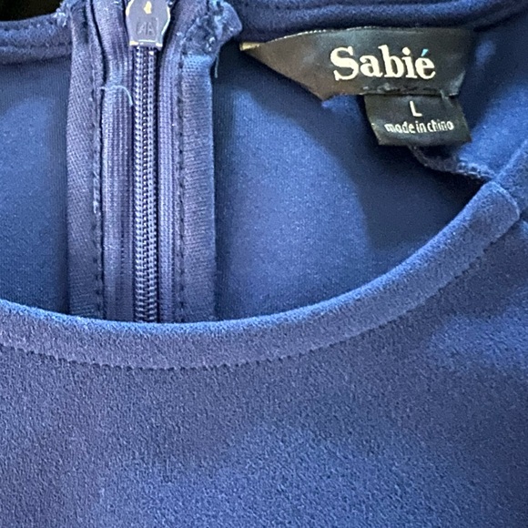 Women’s dress, blue, size L. - Picture 3 of 3